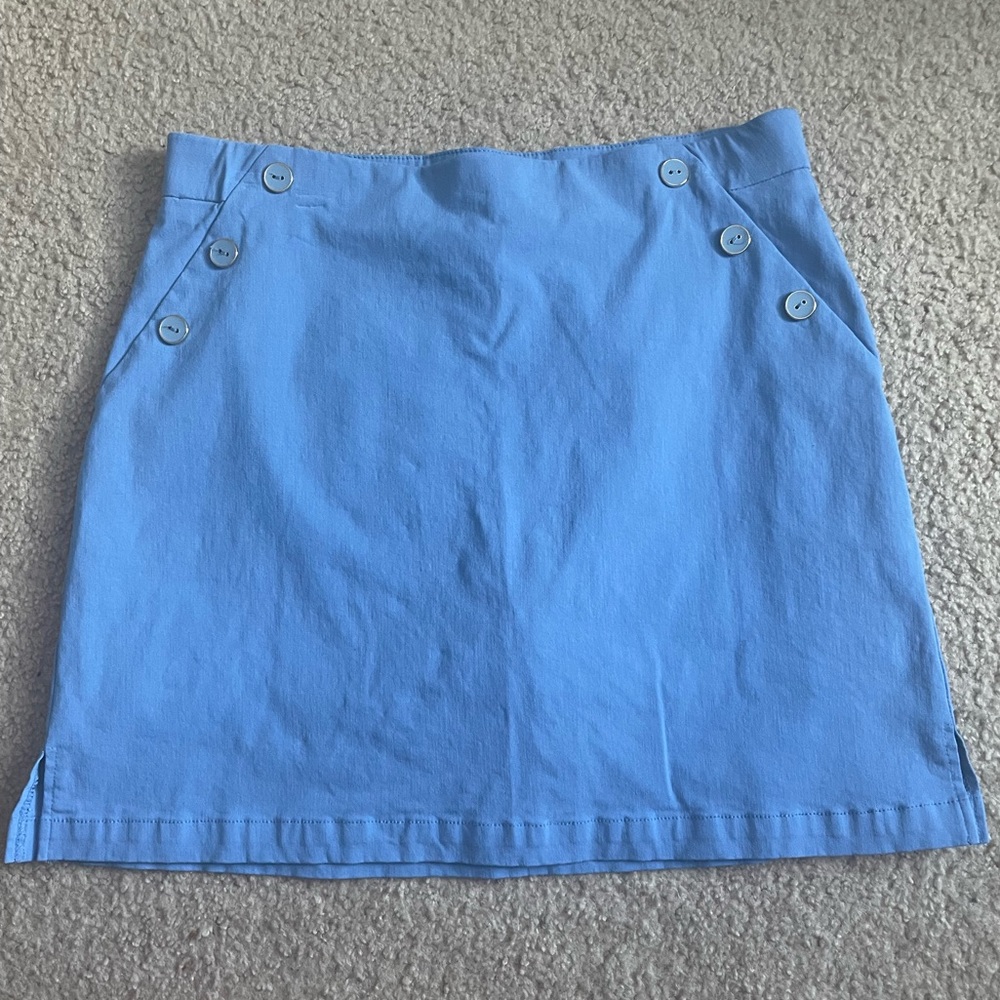 Blue skirt
